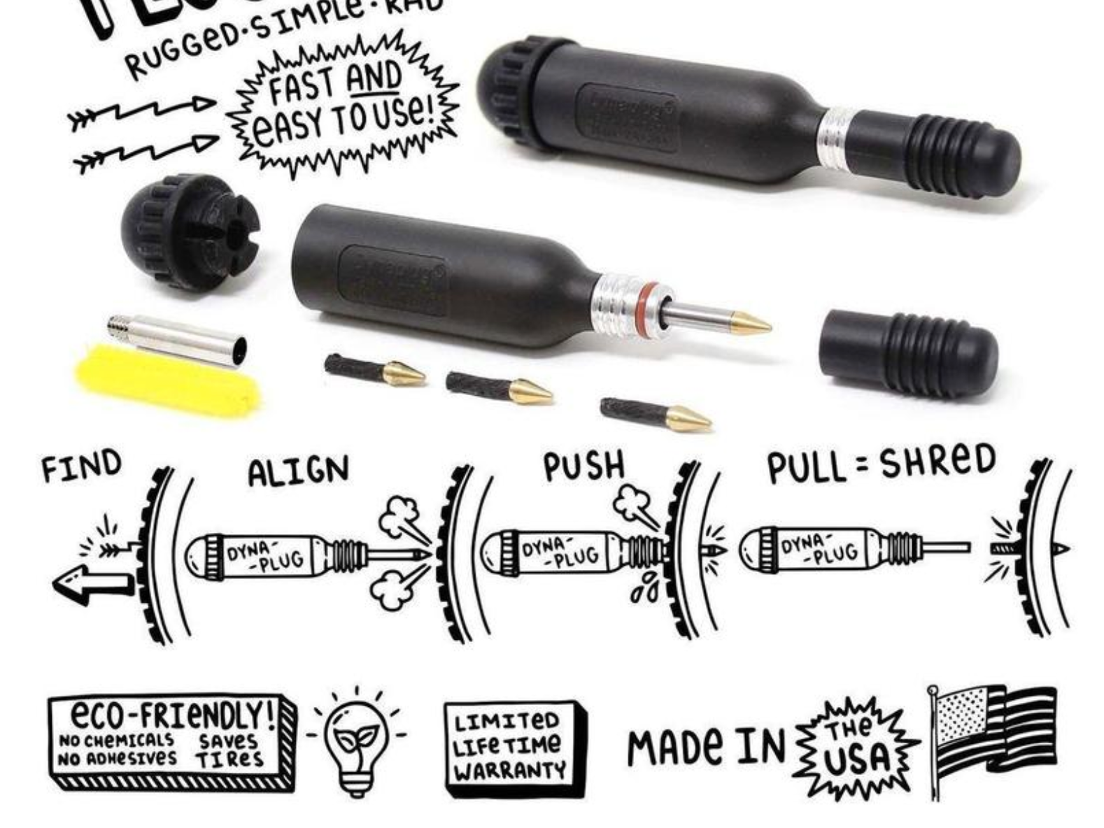 Dynaplug tagged Outils Baroudeur Cycles