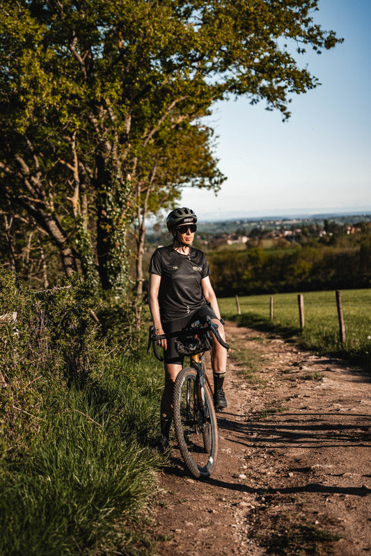 T-Shirt Gravel & Trail Baroudeur Cycles 2025 - Femmes