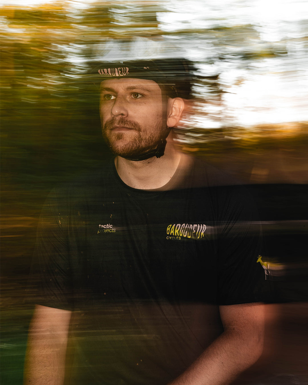 T-Shirt Gravel & Trail Baroudeur Cycles 2025 - Hommes