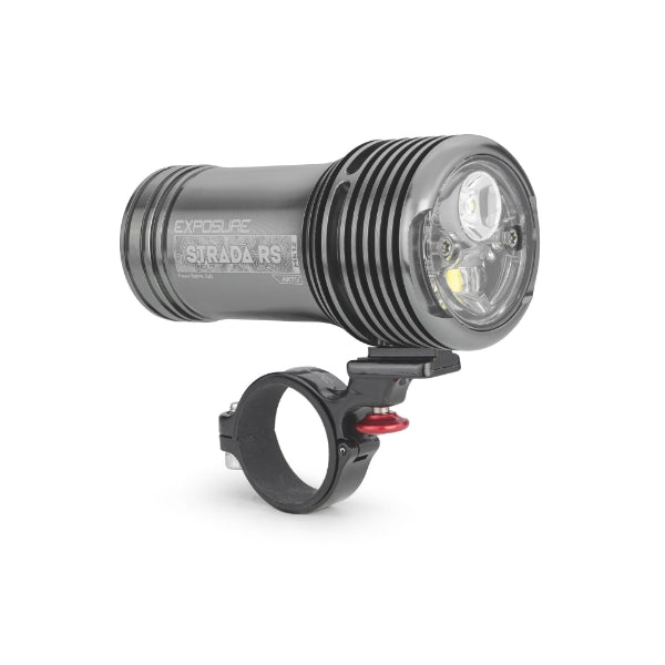 Eclairage avant Exposure Lights Strada MK12 RS AKTIV - Gun Metal Black