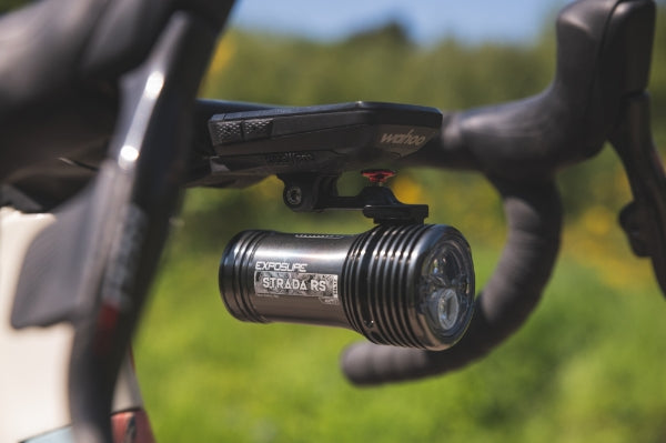 Eclairage avant Exposure Lights Strada MK12 RS AKTIV - Gun Metal Black