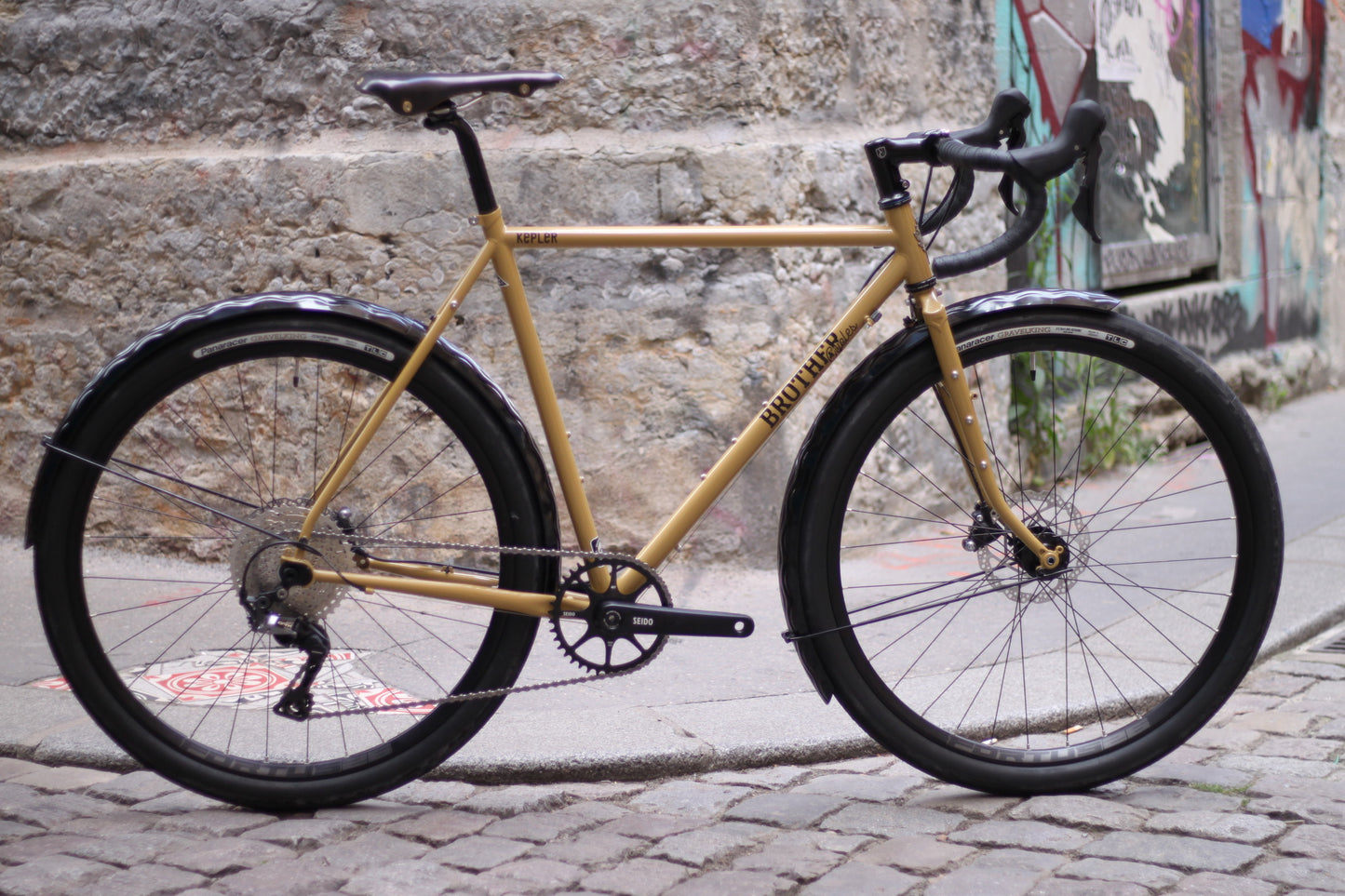 Baroudeur Built - Brother Cycles Kepler 2024 - Taille 54 - Jaune