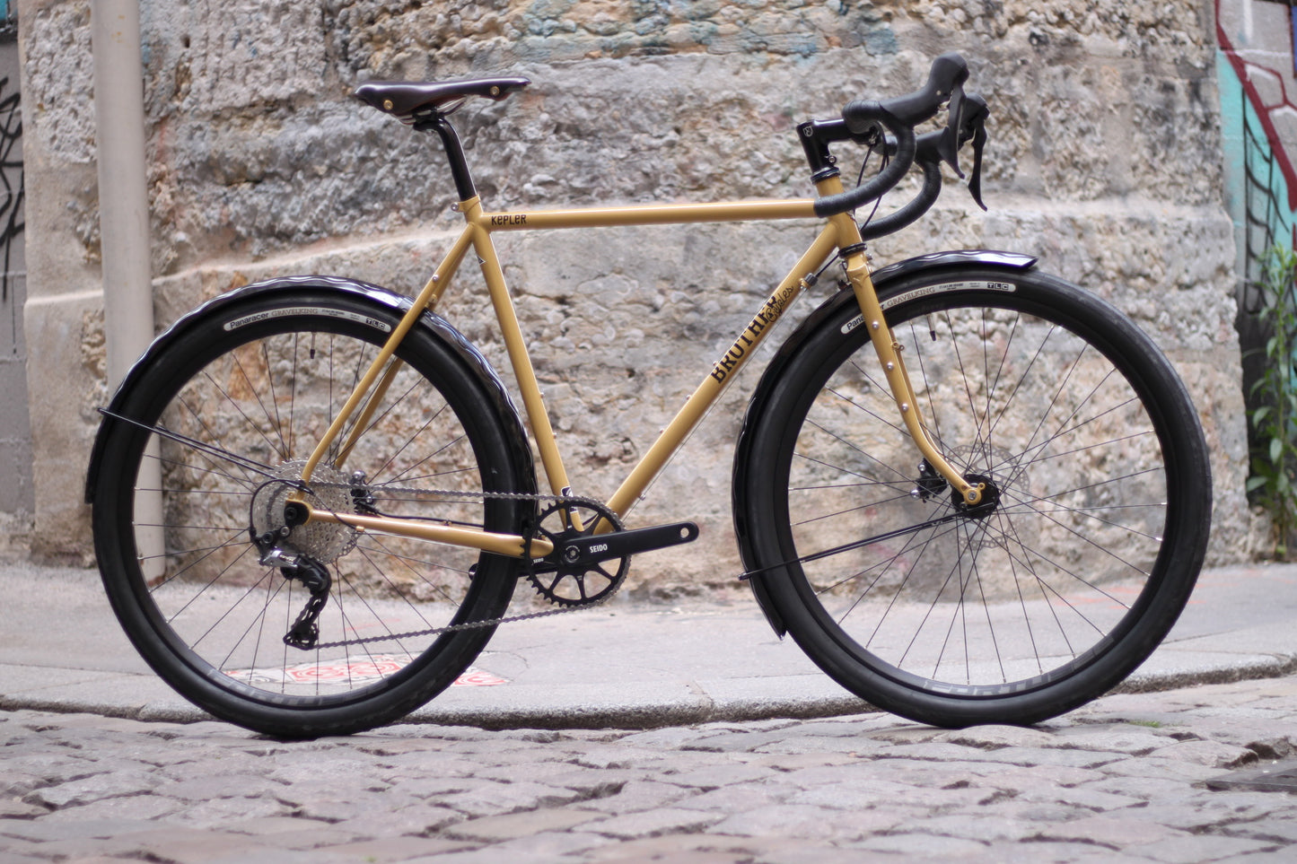 Baroudeur Built - Brother Cycles Kepler 2024 - Taille 54 - Jaune