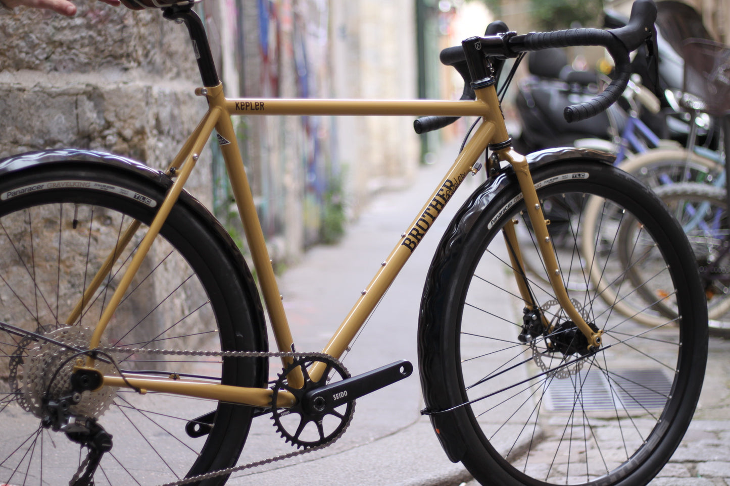 Baroudeur Built - Brother Cycles Kepler 2024 - Taille 54 - Jaune