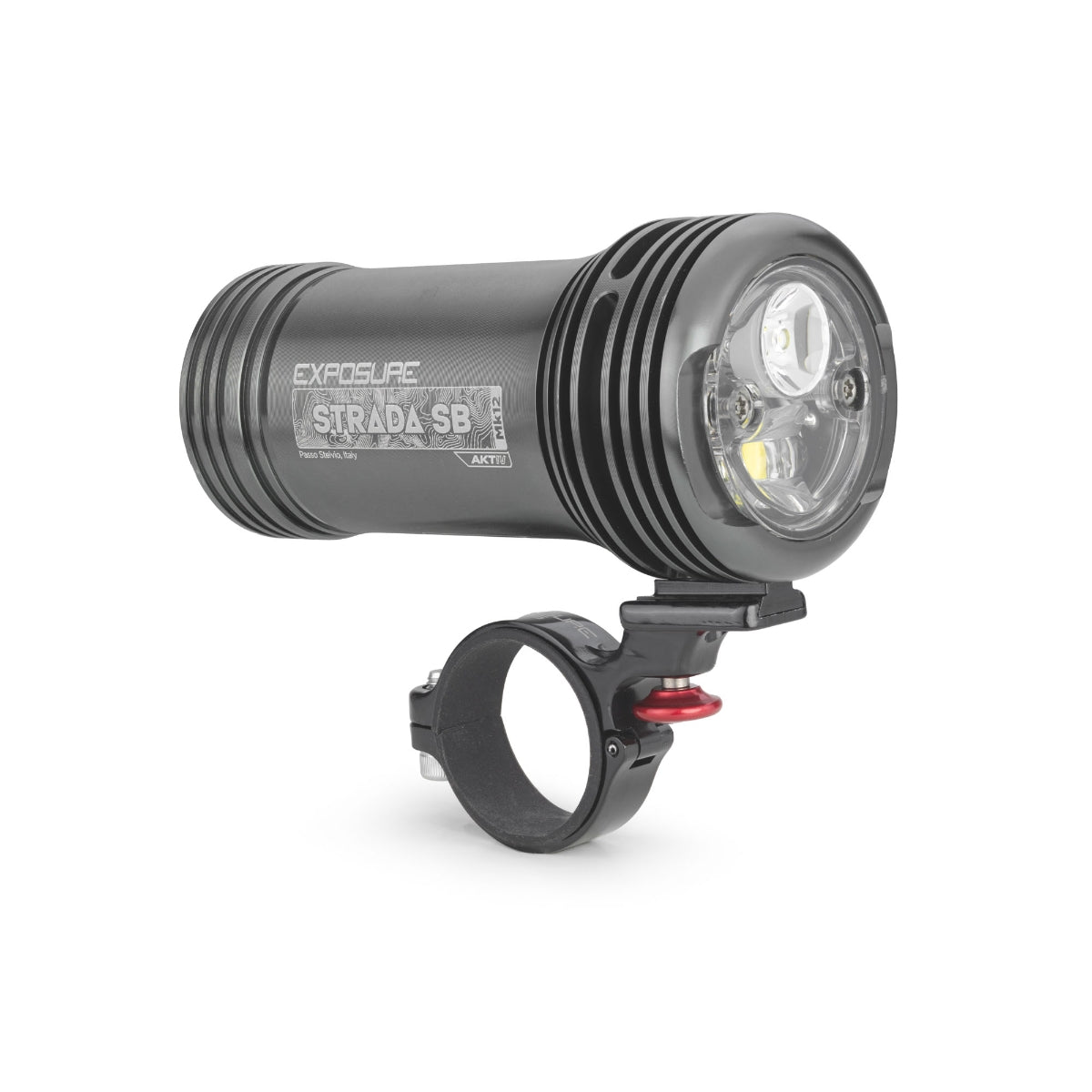 Eclairage avant Exposure Lights Strada MK12 SB AKTIV - Gun Metal Black