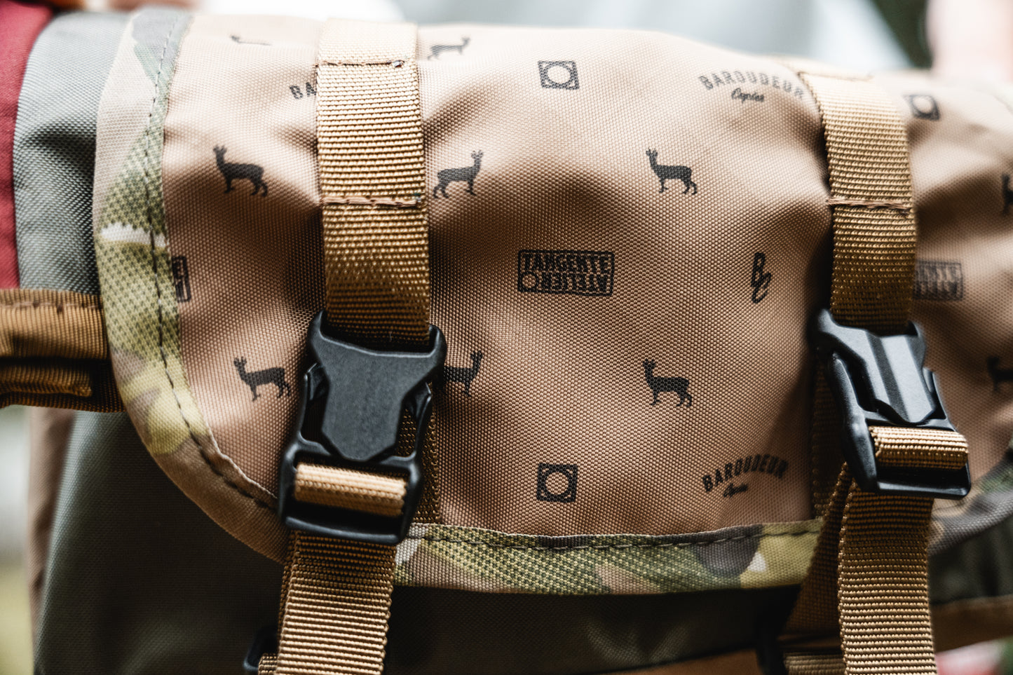 Sacoche de cintre "Musette" Tangente Atelier X Baroudeur Cycles