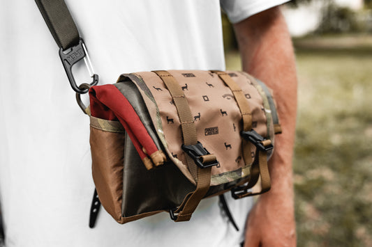 Sacoche de cintre "Musette" Tangente Atelier X Baroudeur Cycles