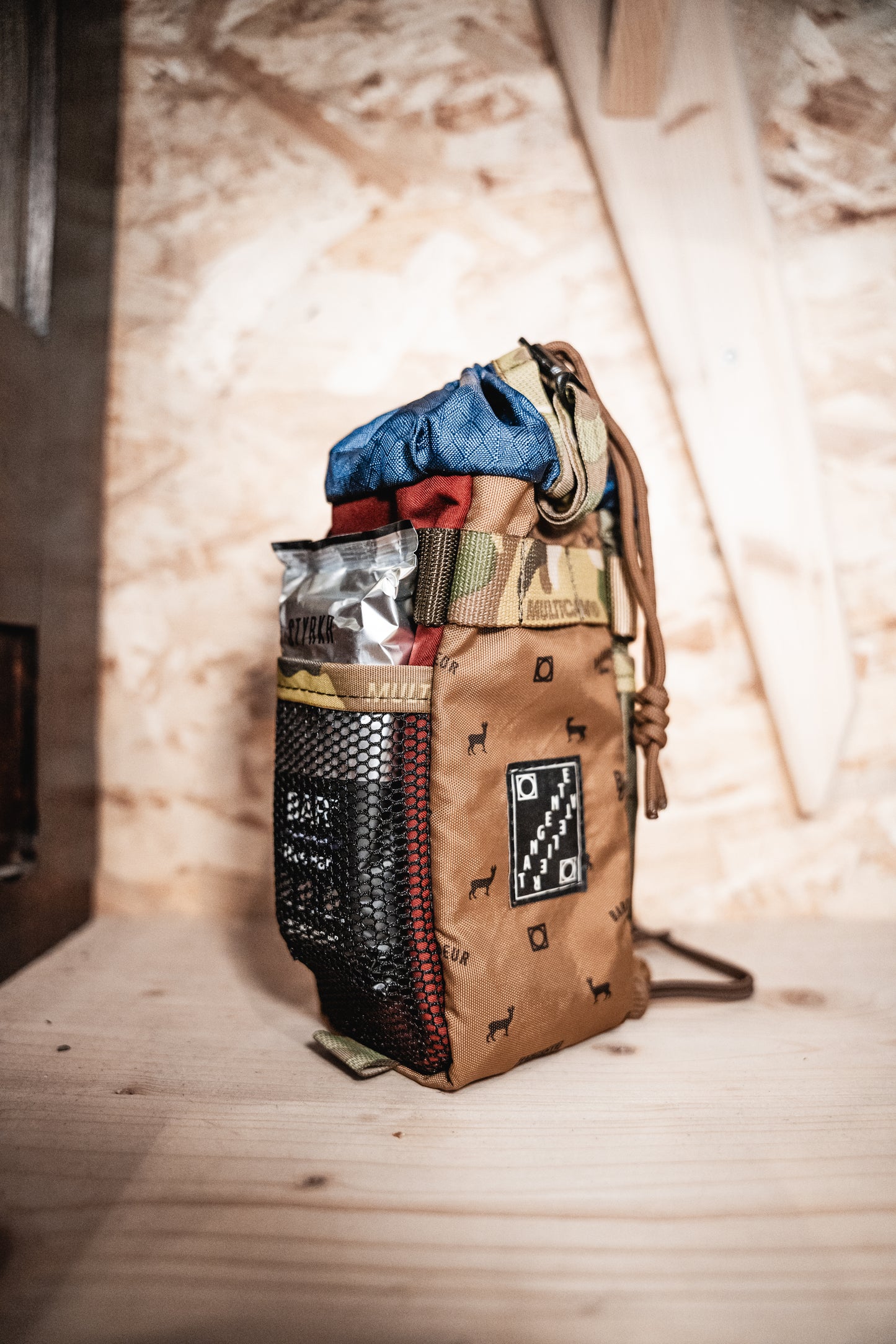 Sacoche de cintre "Food Pouch" Tangente Atelier X Baroudeur Cycles