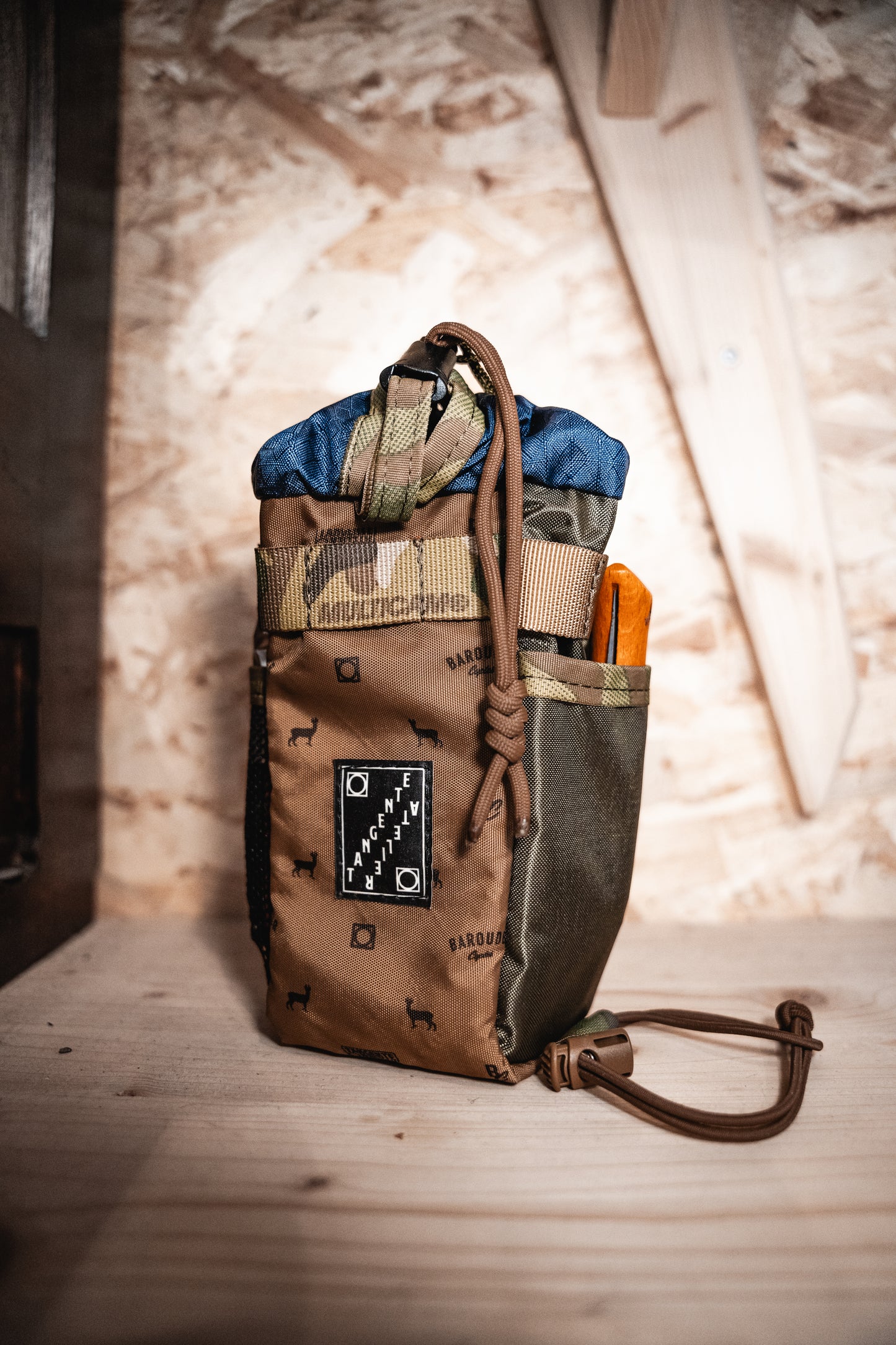 Sacoche de cintre "Food Pouch" Tangente Atelier X Baroudeur Cycles