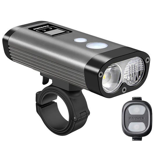 Eclairage avant Ravemen PR2000