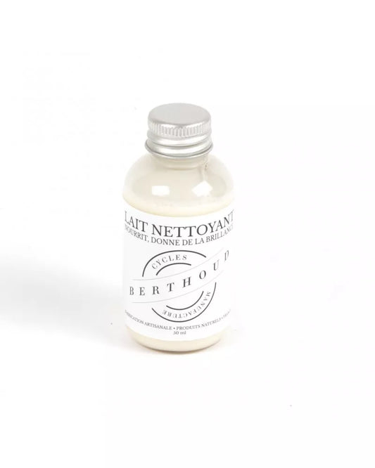 Flacon de lait nettoyant pour selle cuir Cycles Berthoud - 50 mL