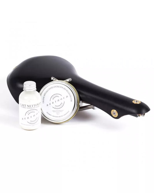 Flacon de lait nettoyant pour selle cuir Cycles Berthoud - 50 mL