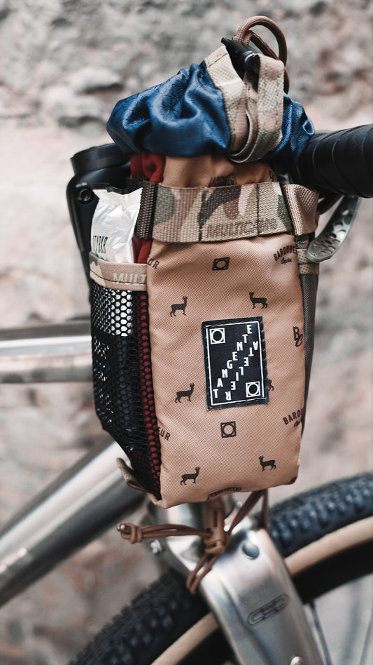Sacoche de cintre "Food Pouch" Tangente Atelier X Baroudeur Cycles
