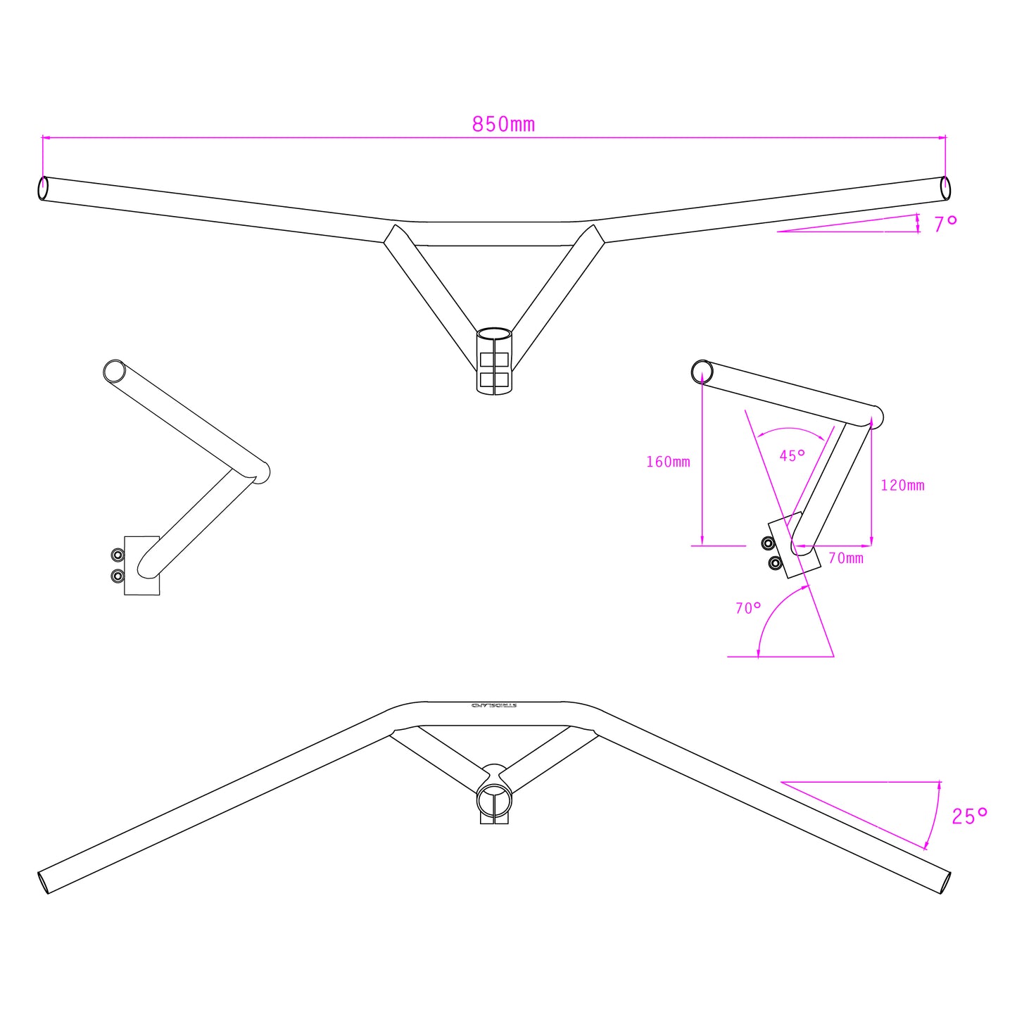 Guidon Stridsland Bullship Bar