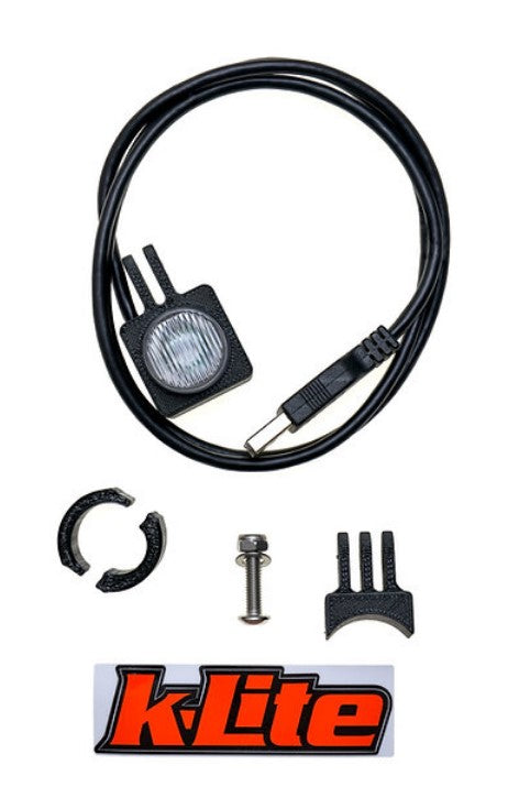 Lampe arrière dynamo kLite QUBE V2