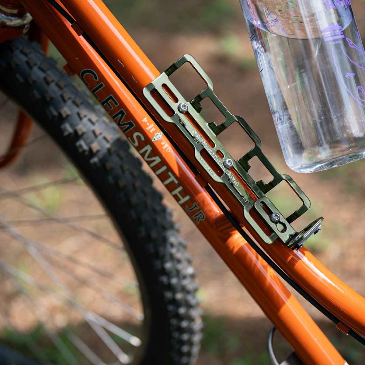 Porte bidon MKS Sylvan works Cargo Cage Silver