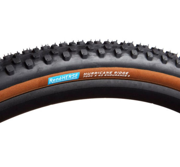 Pneu René Herse Hurricane Ridge 700x42C Carcasse Endurance Plus