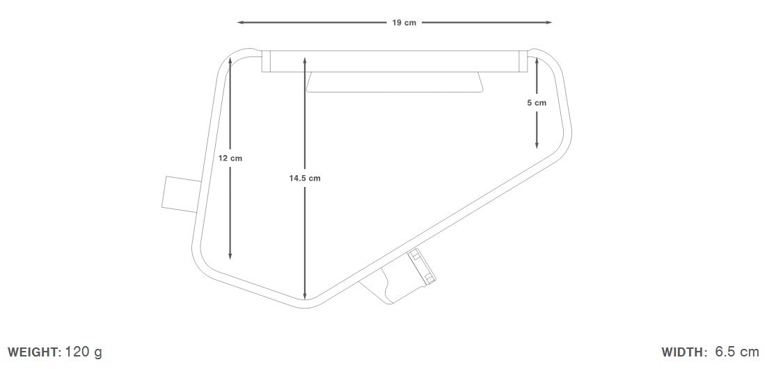 Poche à eau Apidura Frame Pack Hydration Bladder (1.5l)