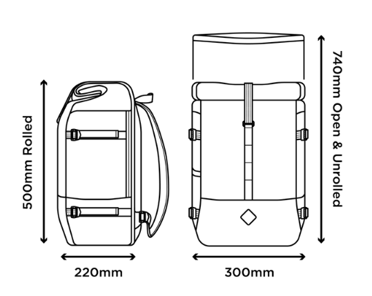 Sac à dos Restrap RollTop Backpack - 40L