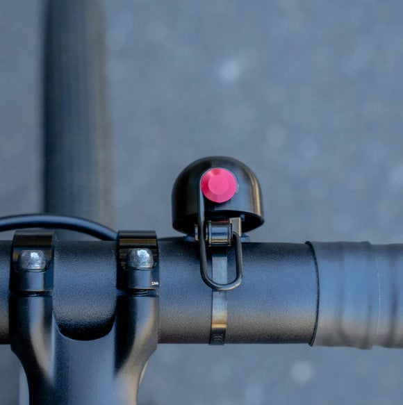 Sonnette Spurcycle Original - Black / Red