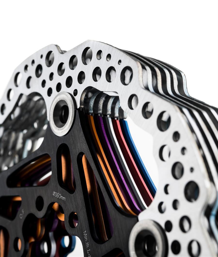 Disque de freins Hope Flottant Universal 6 Trous - Argent