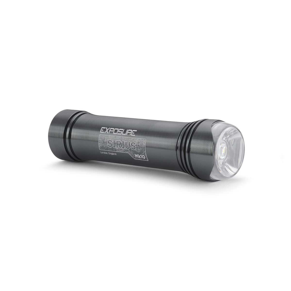 Eclairage avant Exposure Lights Sirius MK10 Daybright - Gun Metal Black