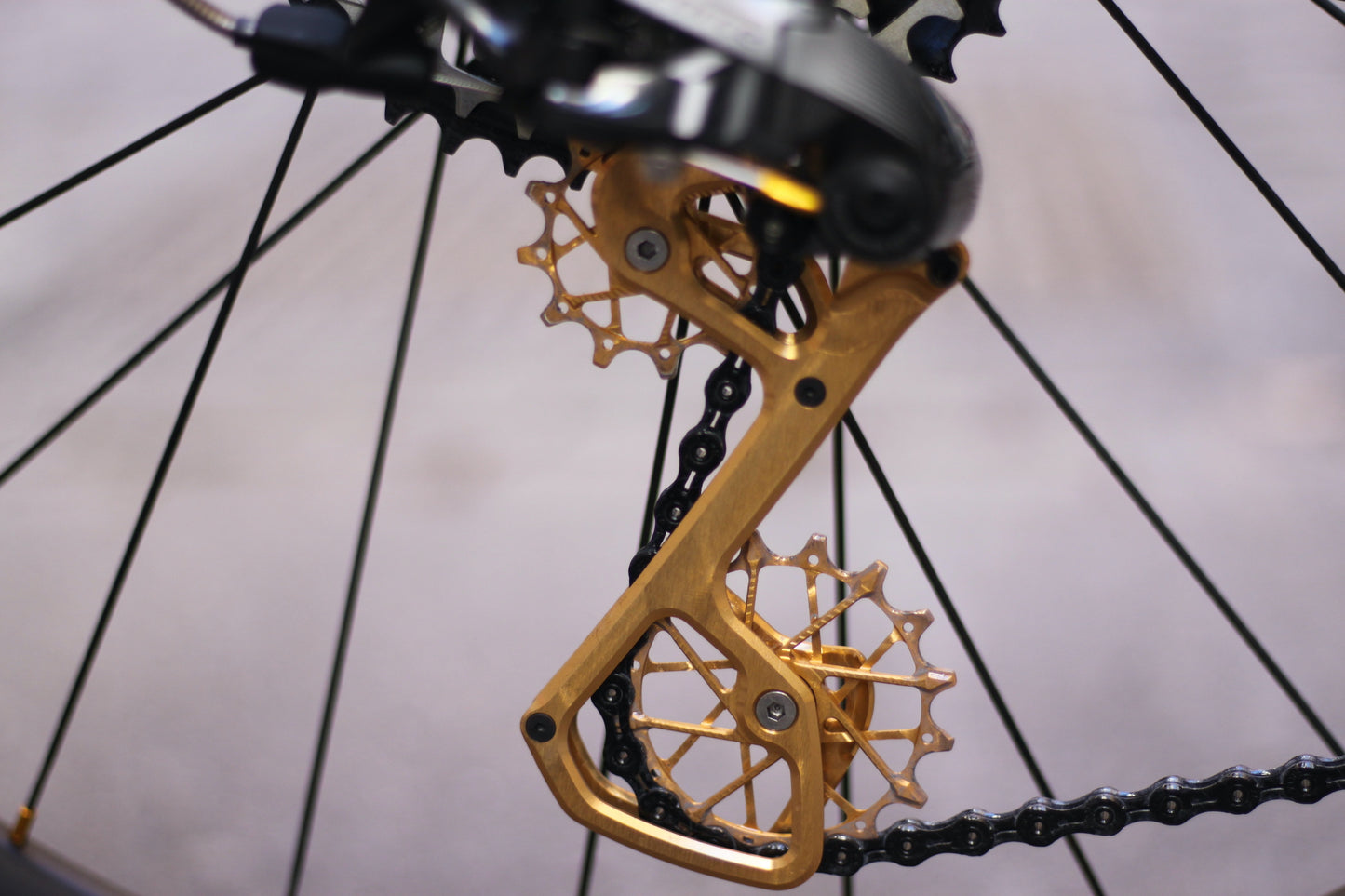 Galets de Dérailleur Garbaruk Oversize - Or