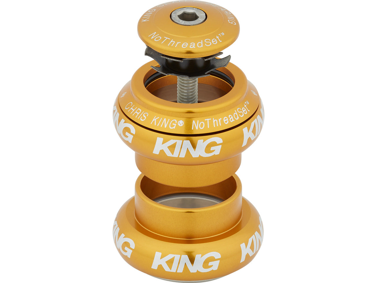 Jeu de Direction Chris King NoThreadset - Gold (Edition Limitée)