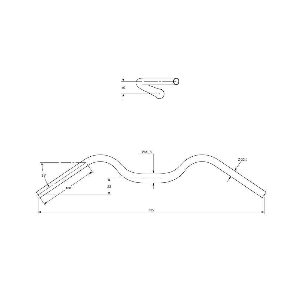 Guidon Surly Terminal Bar
