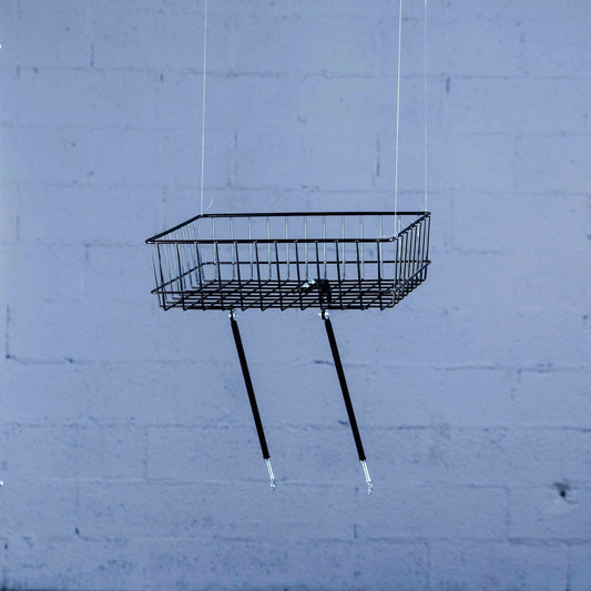 Porte Bagage Avant Cycles Manivelle Le Panier - Noir