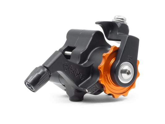 Etrier de Frein à Disque Paul Components Klamper Flat-mount - Noir / Orange