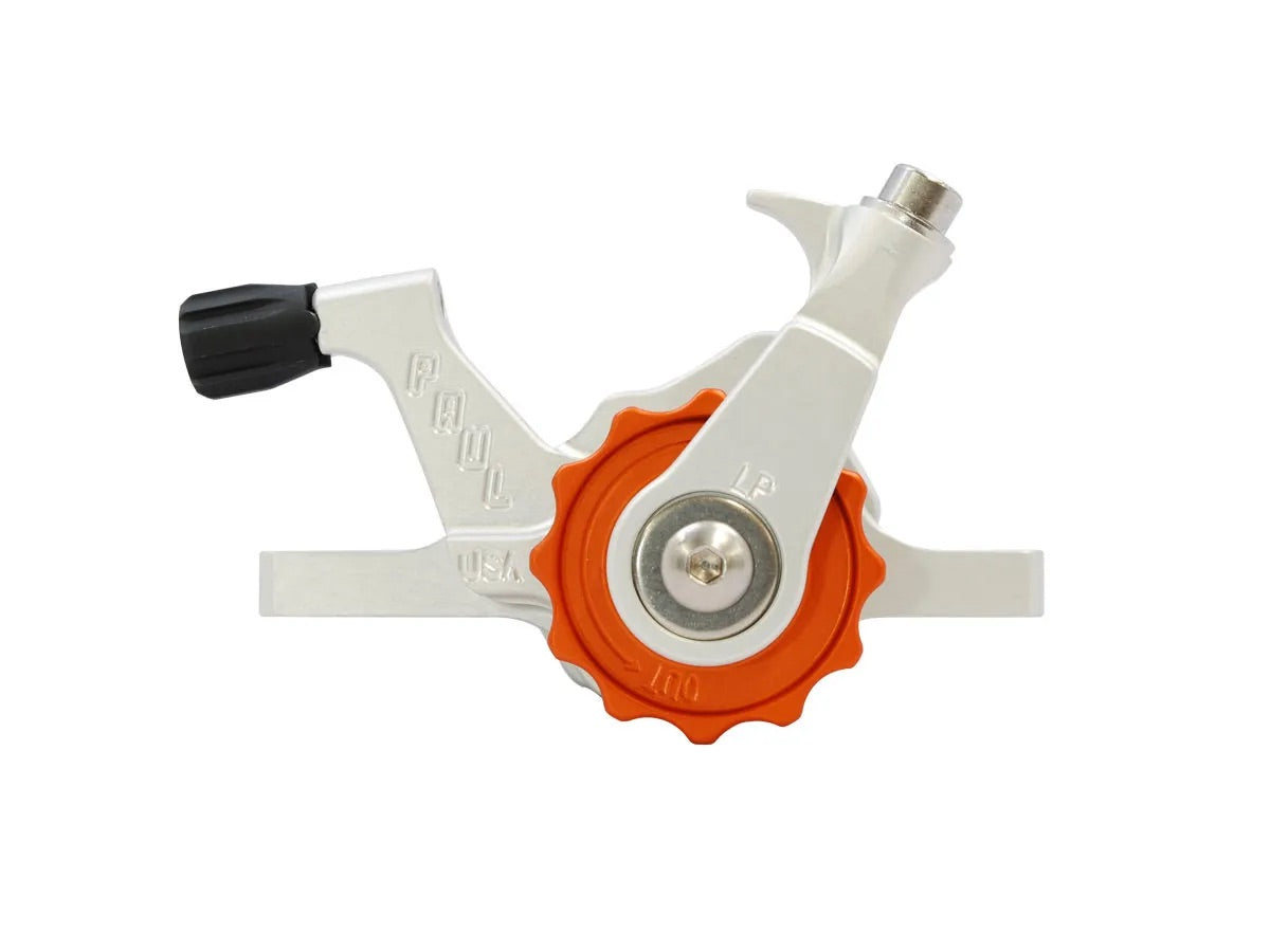 Etrier de Frein à Disque Paul Components Klamper Post-mount - Argent / Orange