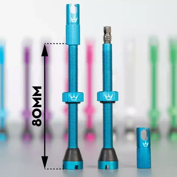 Valves Tubeless Peaty's x Chris King MK2 - Matte Turquoise