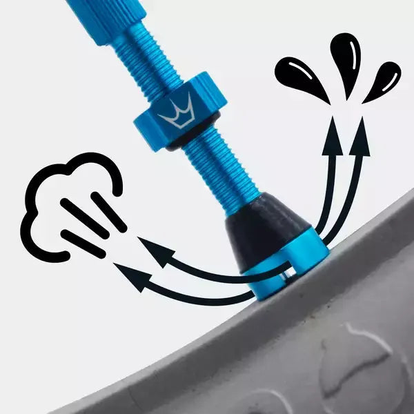 Valves Tubeless Peaty's x Chris King MK2 - Matte Mango