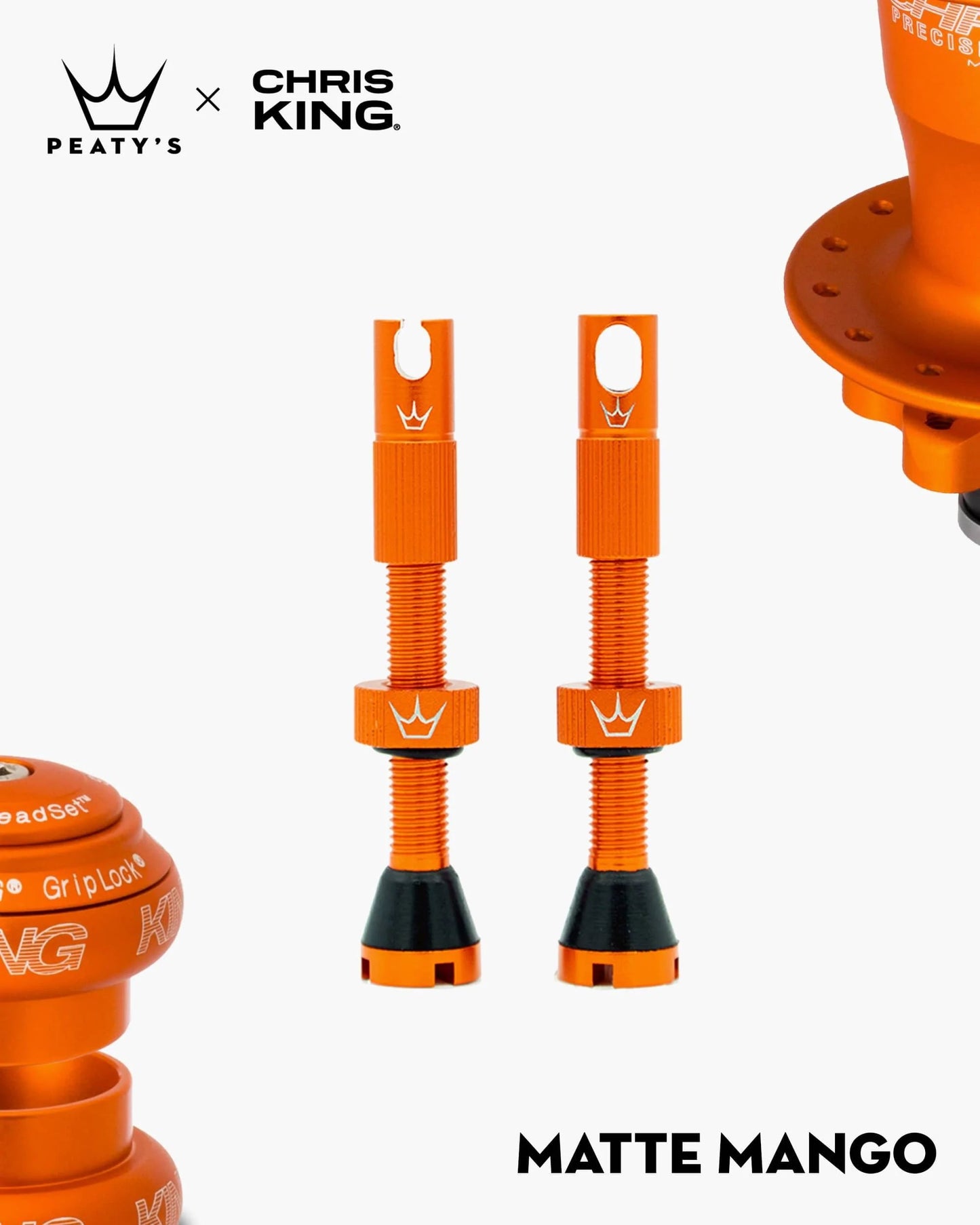 Valves Tubeless Peaty's x Chris King MK2 - Navy