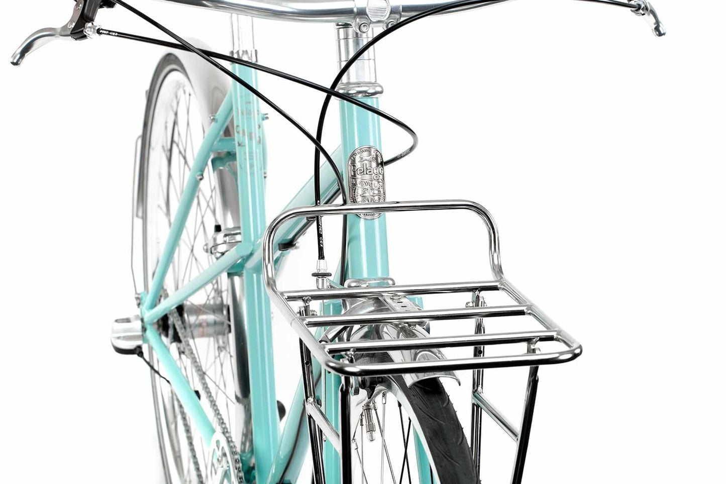 Porte-bagages avant Pelago Commuter Front Rack Inox