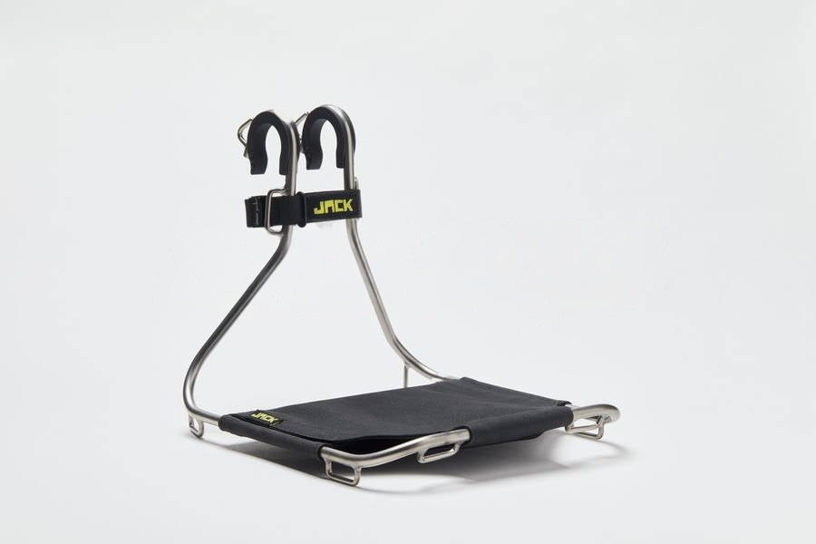 Porte-bagages Avant Jack the Bike Rack - Argent / Jaune