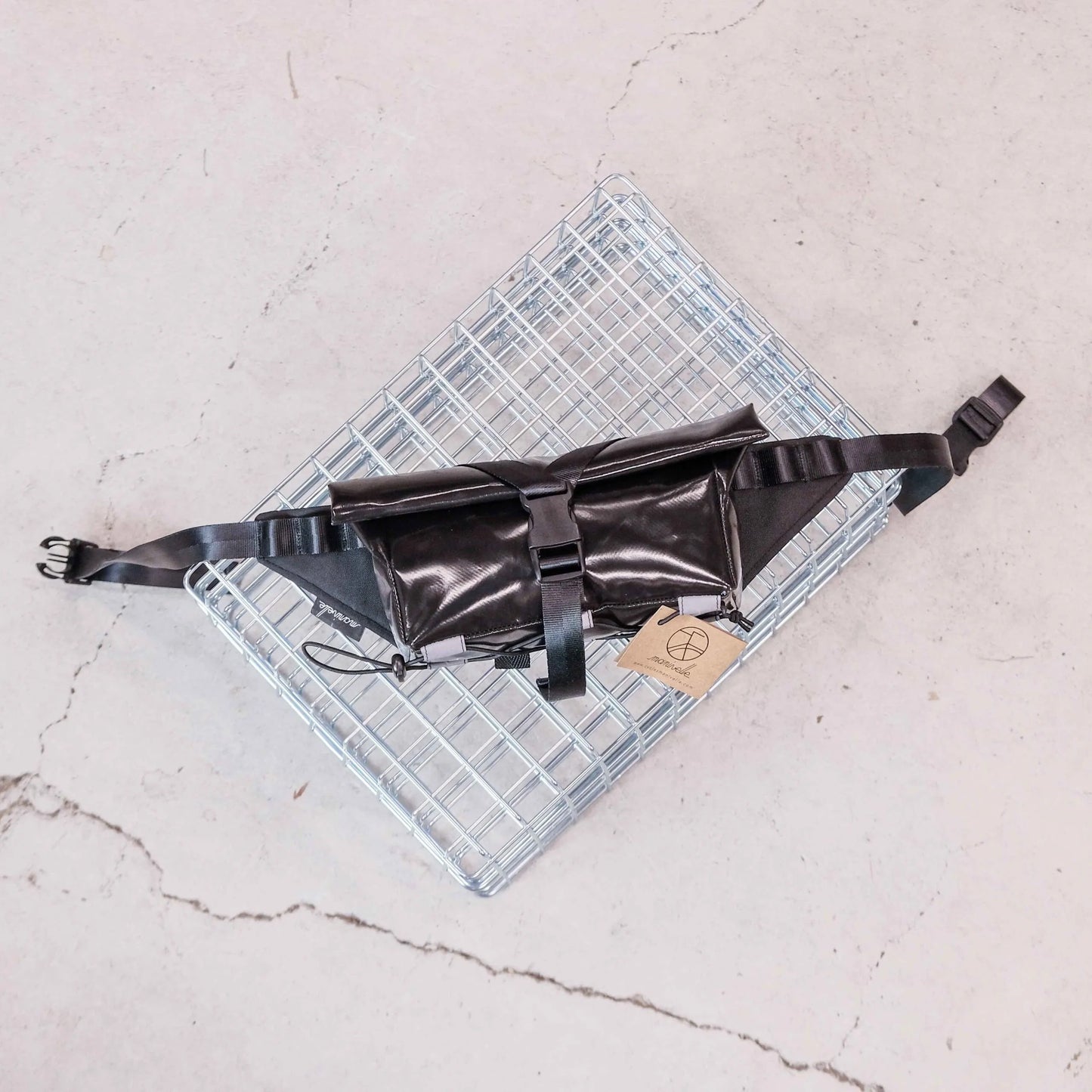 Sacoche Banane Cycles Manivelle - Noir