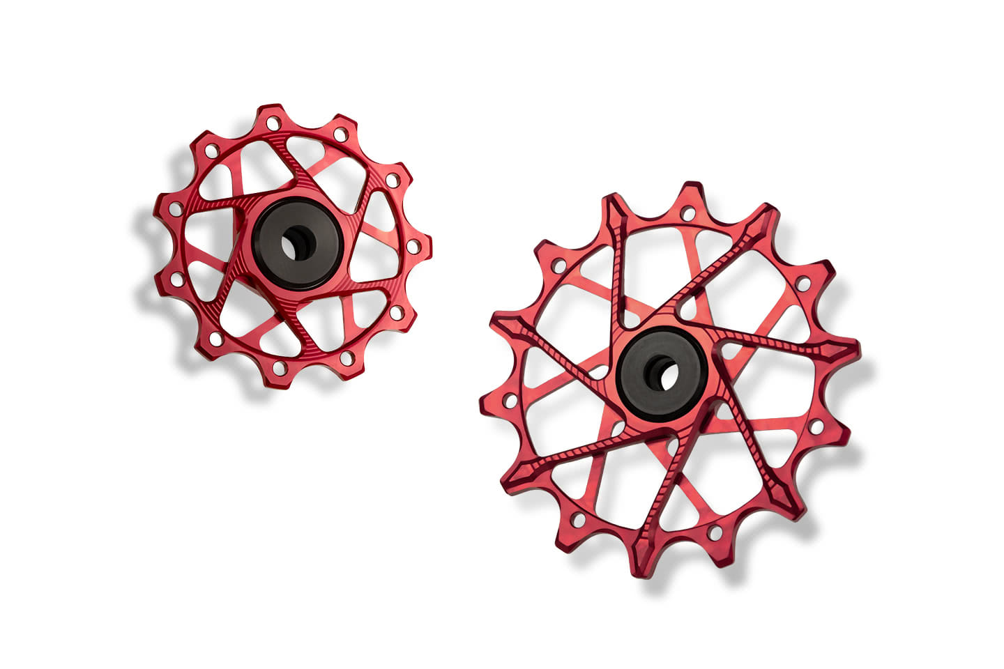 Galets de Dérailleur Garbaruk Oversize - Rouge