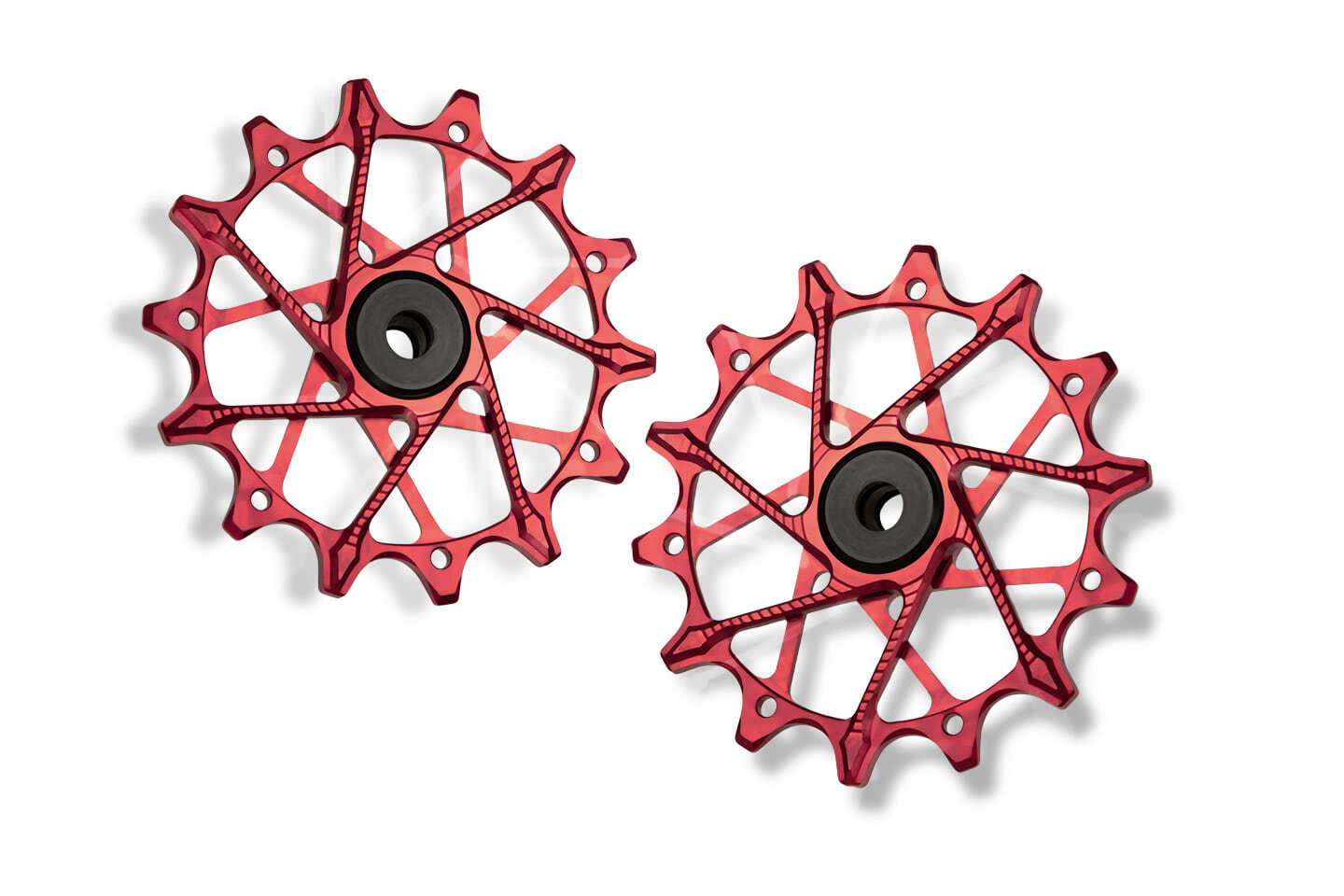 Galets de Dérailleur Garbaruk Oversize - Rouge