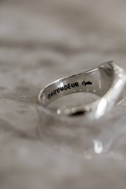 Chevalière Baroudeur Cycles X The Black Alchemy