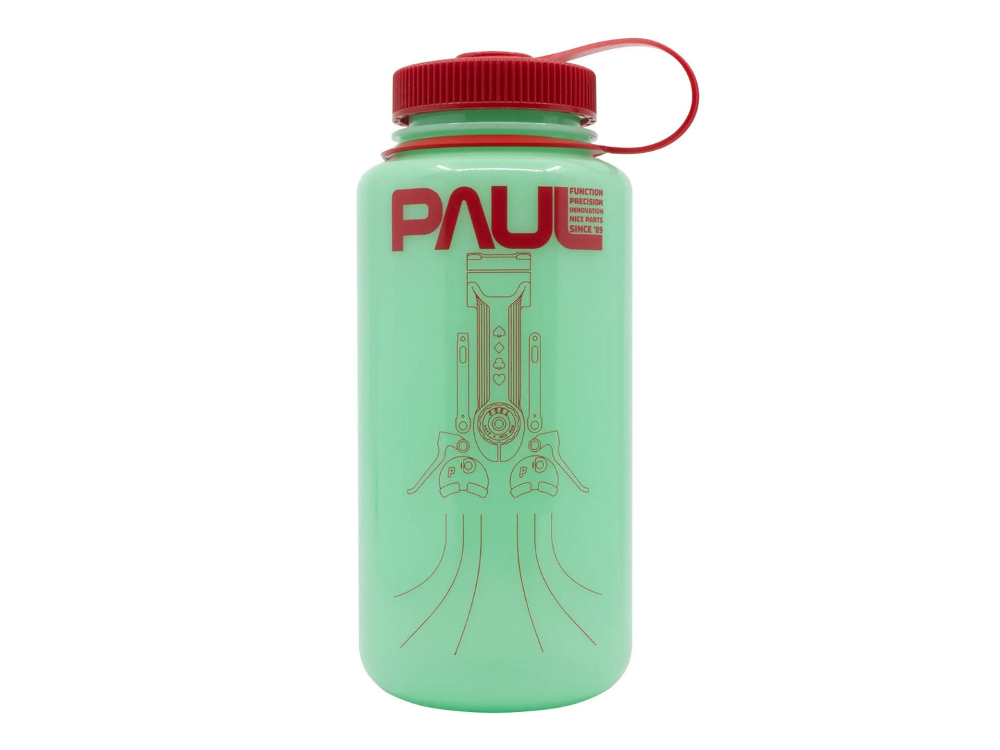 Bidon Paul Components - Glow in the dark NASA Nalgene