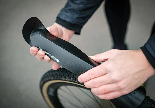 Gardes-boue Ass-Savers Win Wing 2 Gravel Black Dot