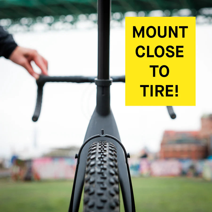 Gardes-boue Ass-Savers Win Wing 2 Gravel Black Dot