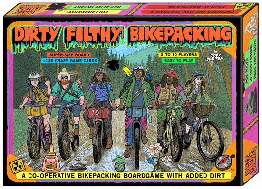 Jeu de société Dirty Filthy Bikepacking
