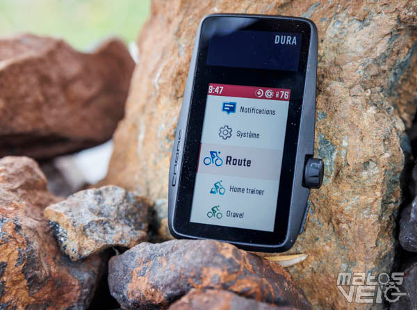 Compteur vélo GPS solaire COROS DURA