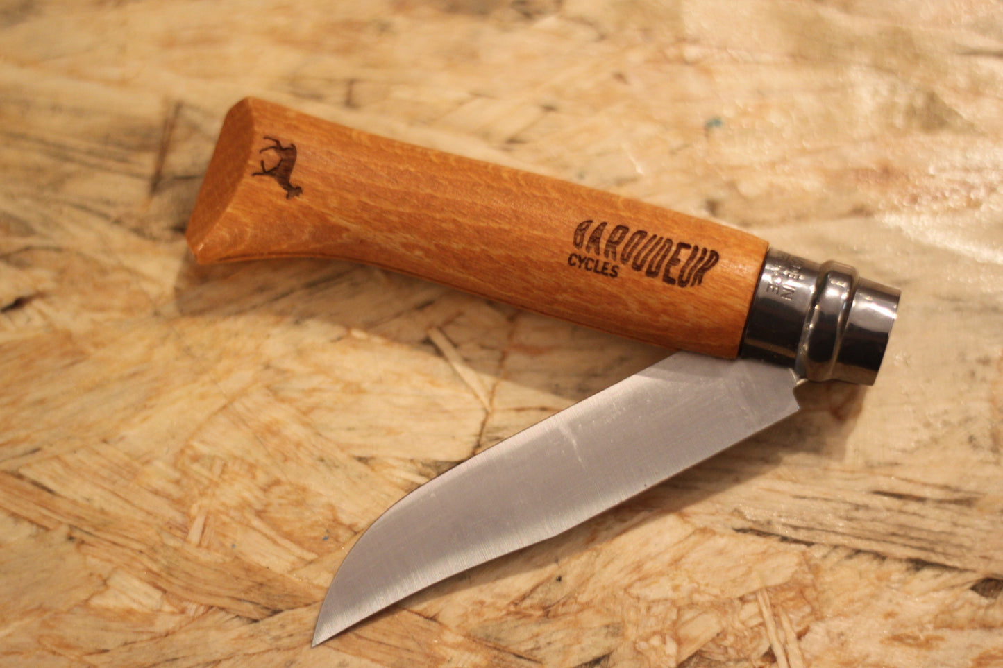 Couteau Opinel n°8 Baroudeur Cycles