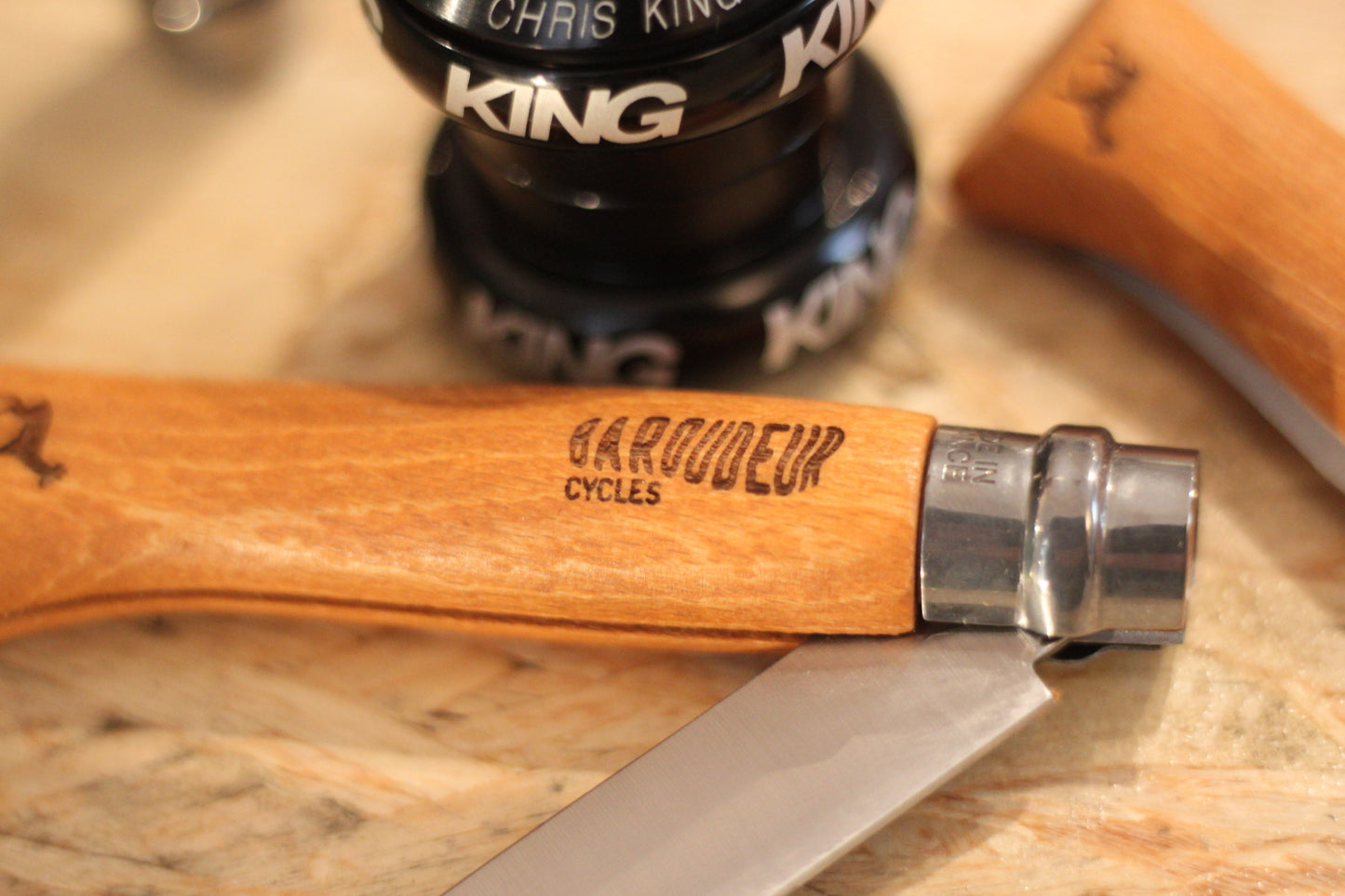 Couteau Opinel n°8 Baroudeur Cycles