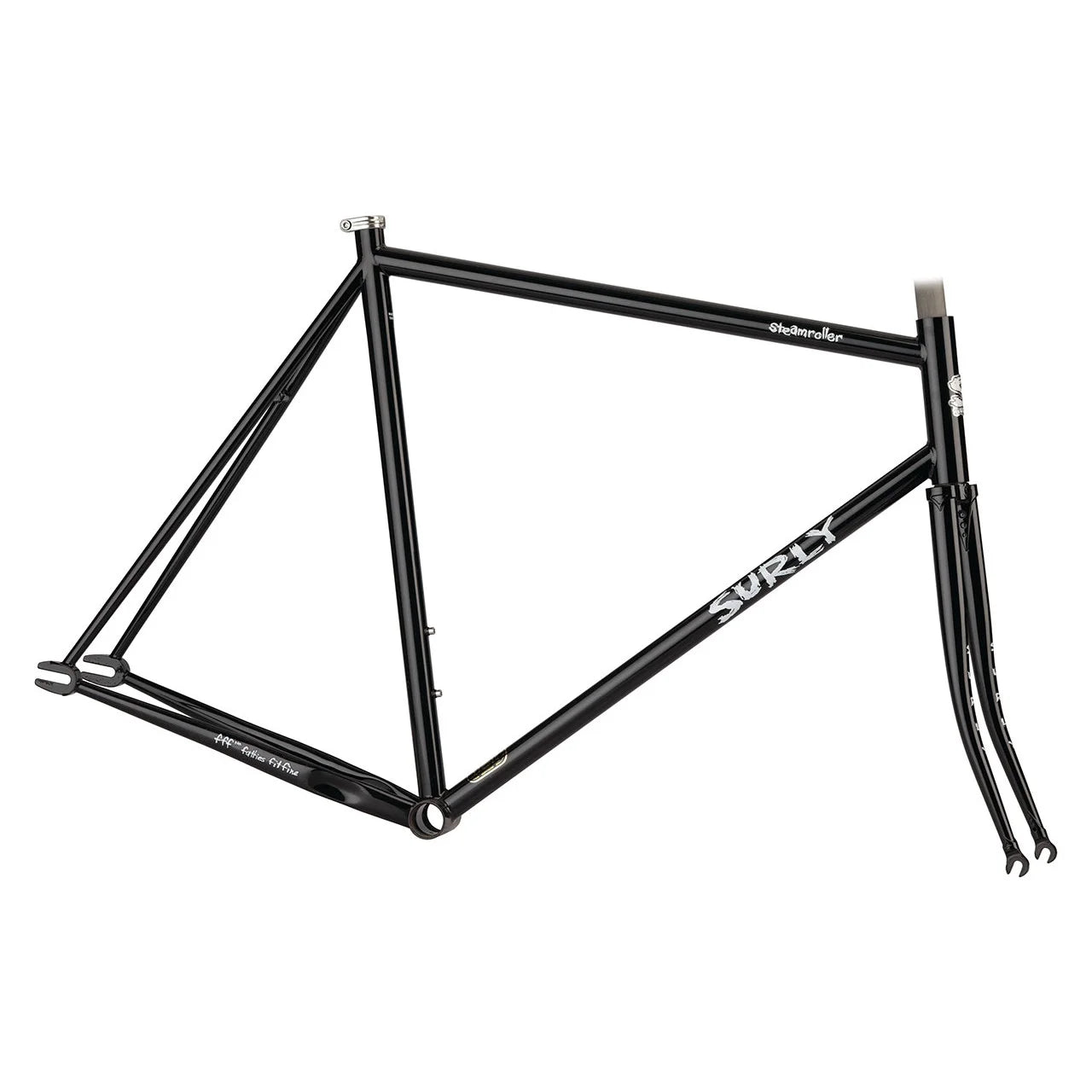 Kit cadre singlespeed Surly Steamroller Noir