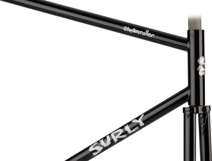 Kit cadre singlespeed Surly Steamroller Noir